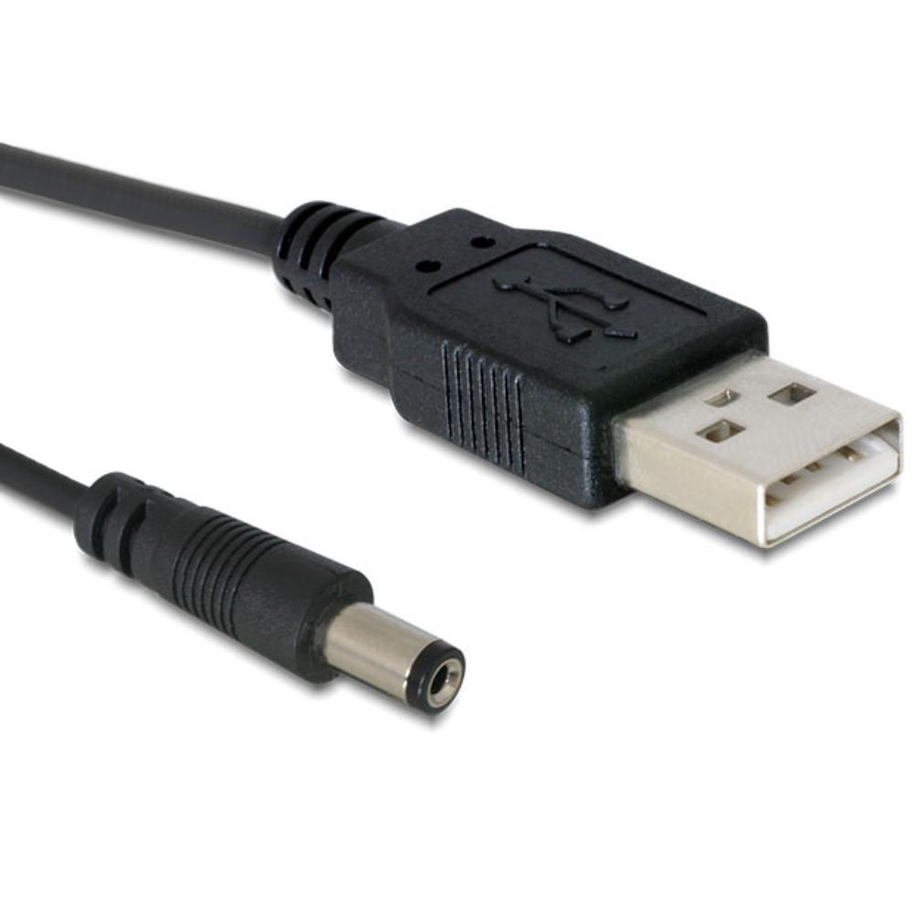 USB Netzkabel 5,5 x 2,1mm - Delock