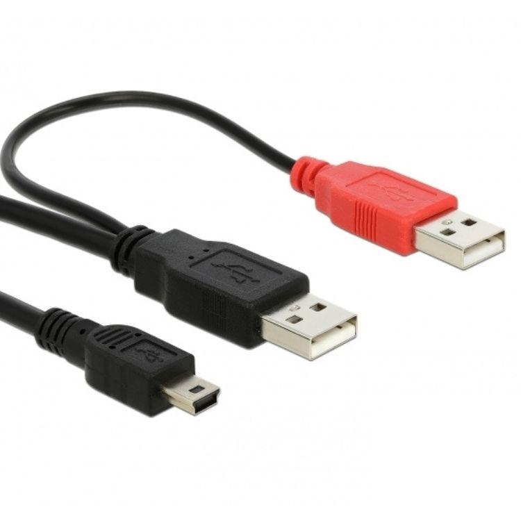 USB 2.0 Y-Kabel - Splitter