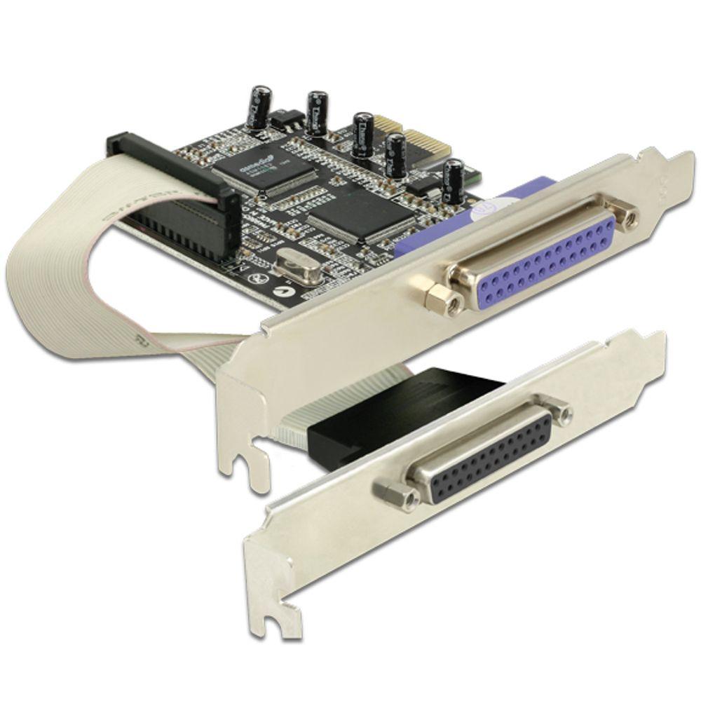 PCI Express Karte 2x Parallel - Delock