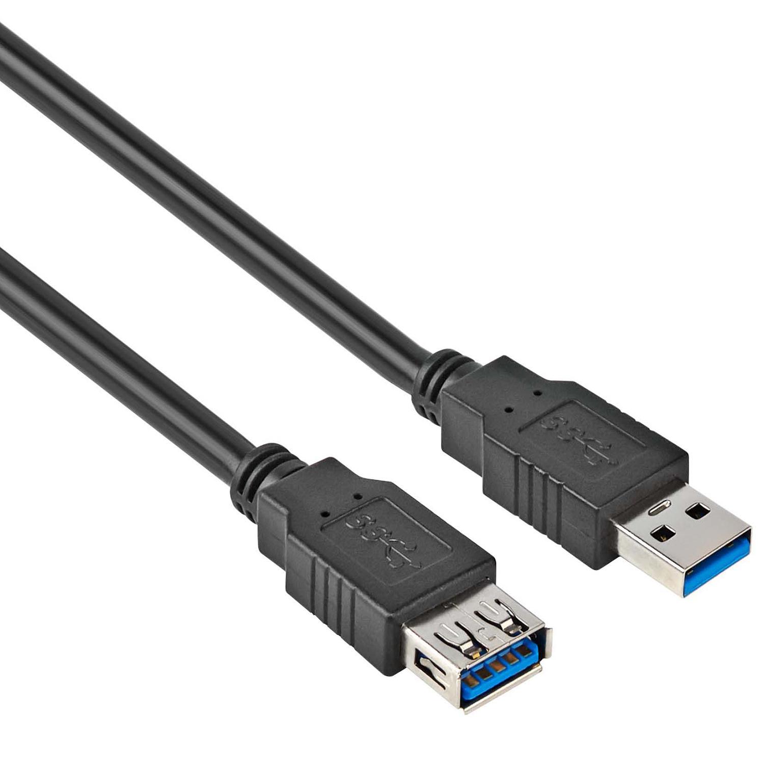 USB A auf USB A - Verlängerungskabel - USB 3.0 - Allteq