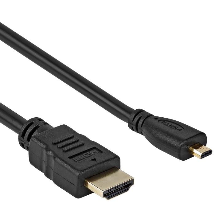 Mikro-HDMI-Kabel - HighSpeed mit Ethernet