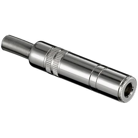 6,3-mm-Klinkenstecker Buchse Stereo Lötverbinder