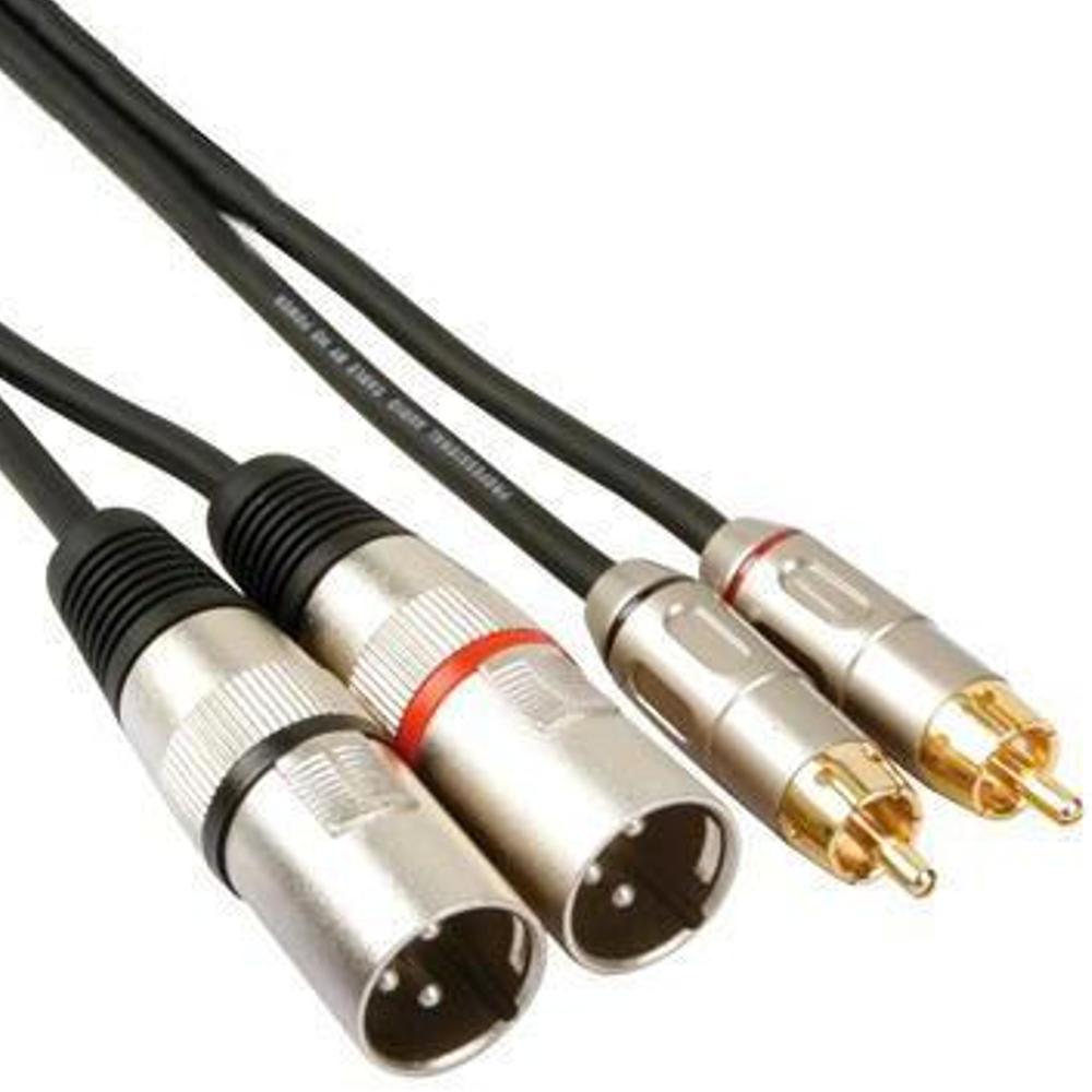XLR - Tulp kabel - HQ-Power