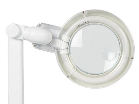 BUREAULAMP MET VERGROOTGLAS DIOPTRIE 3 + 12 12W WIT - Velleman