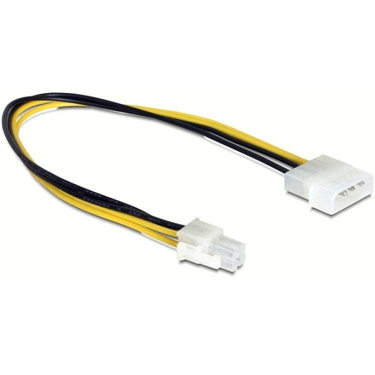 Molex auf P4 Stromkabel - Delock