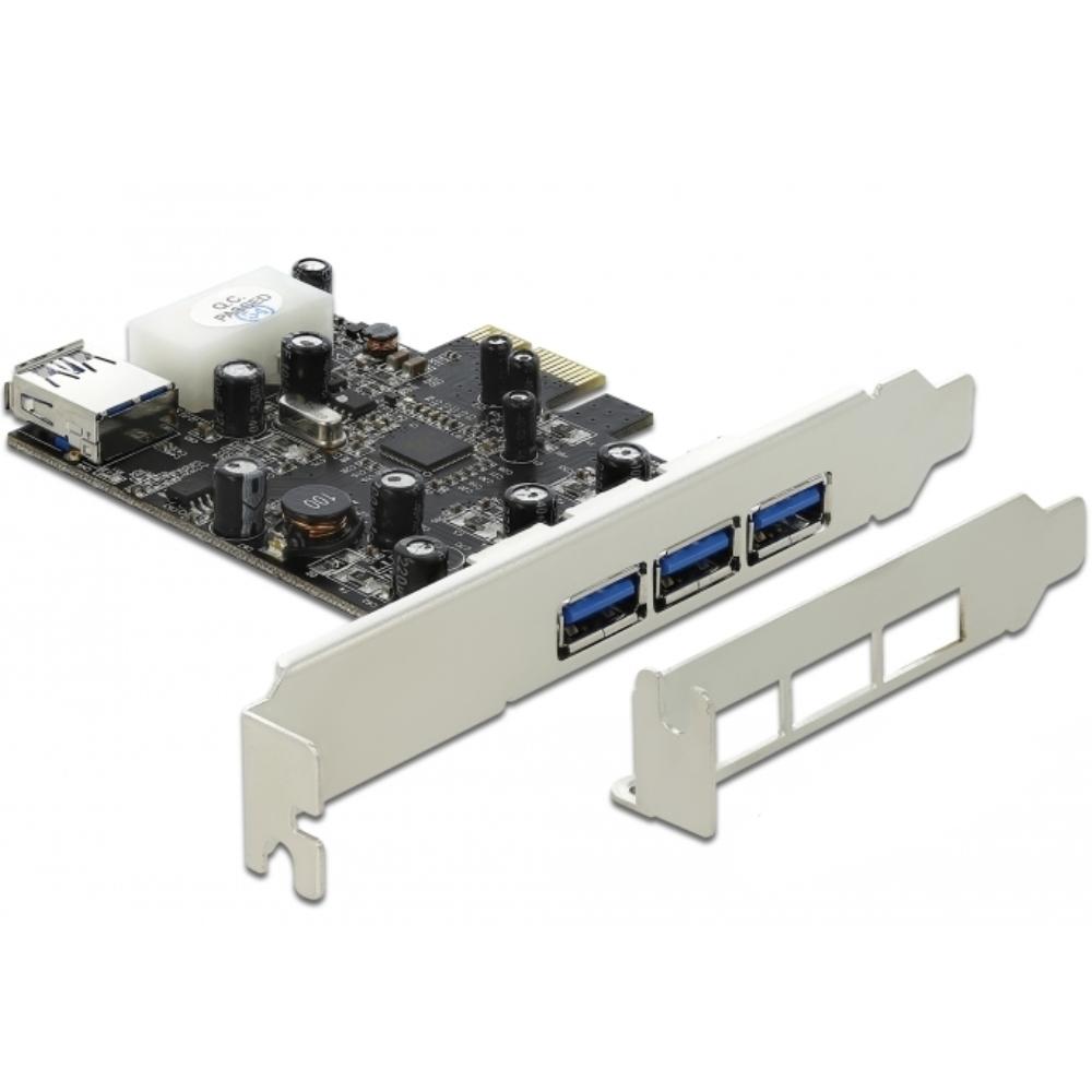 PCI Express Kaart - 3x USB 3.0 - Delock