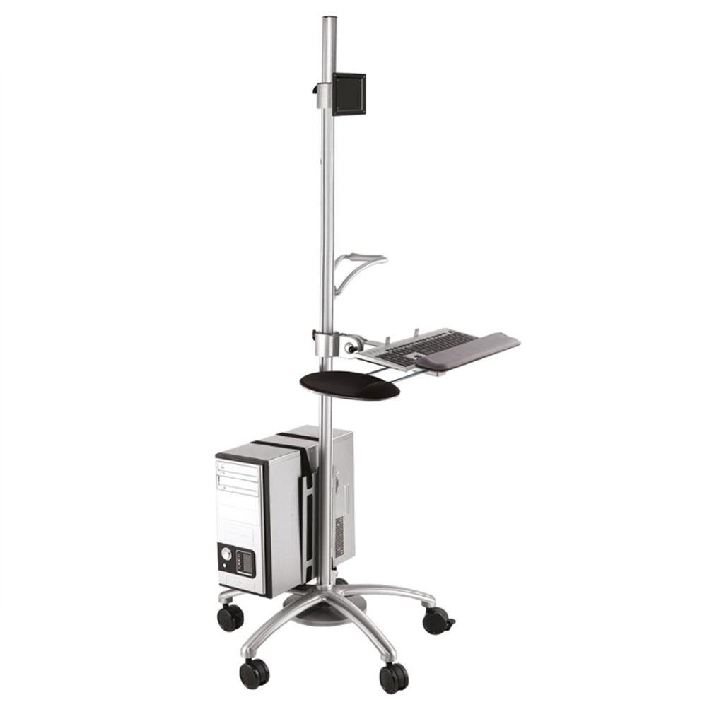 Mobile Arbeitsstation - Monitor + Laptop - 10–27 Zoll - Neomounts