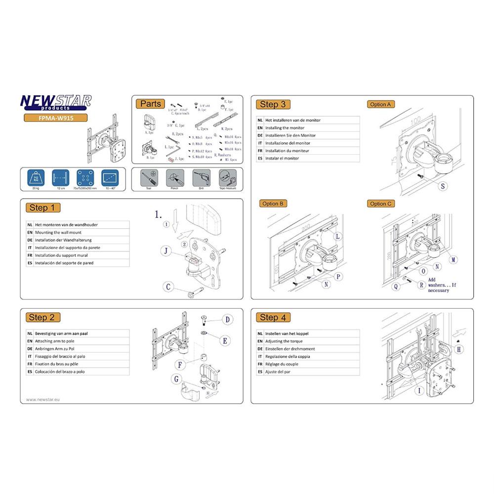 Monitor-Halterung - Neomounts by Newstar