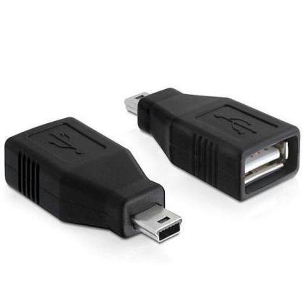 Mini USB auf USB A Adapterstecker 2.0 - Delock