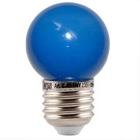 E27 led Glühbirne Blau