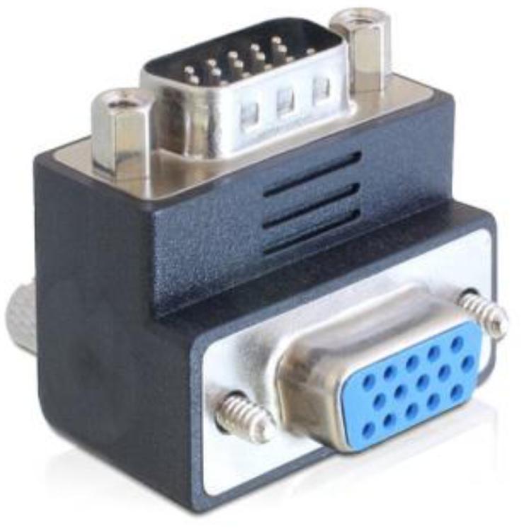 VGA Winkeladapter 90 - Delock