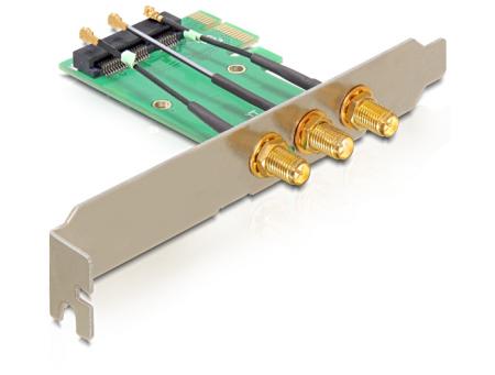 PCI Express Karte Mini PCI Express Steckplatz - Delock