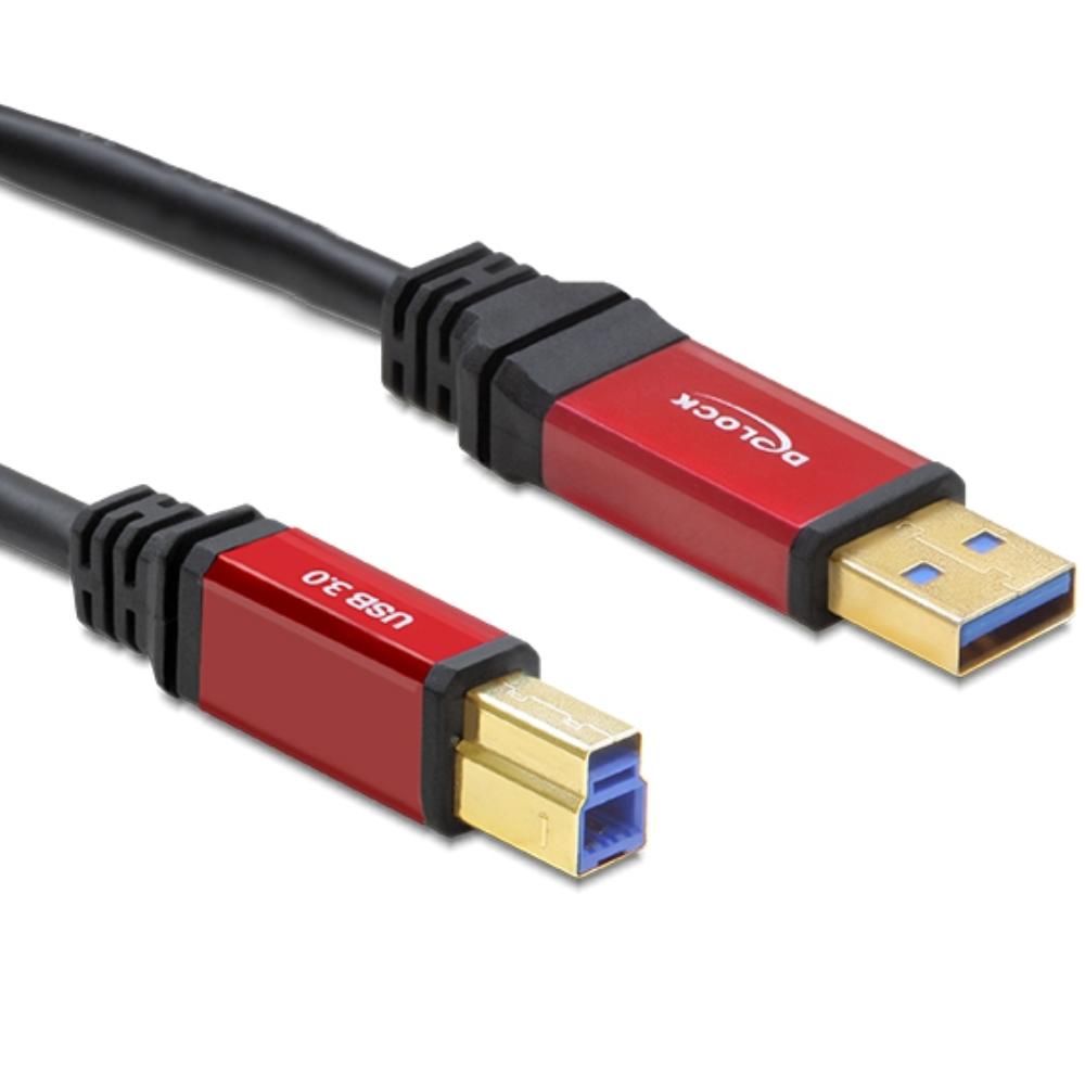 USB A auf USB B Druckerkabel - Delock