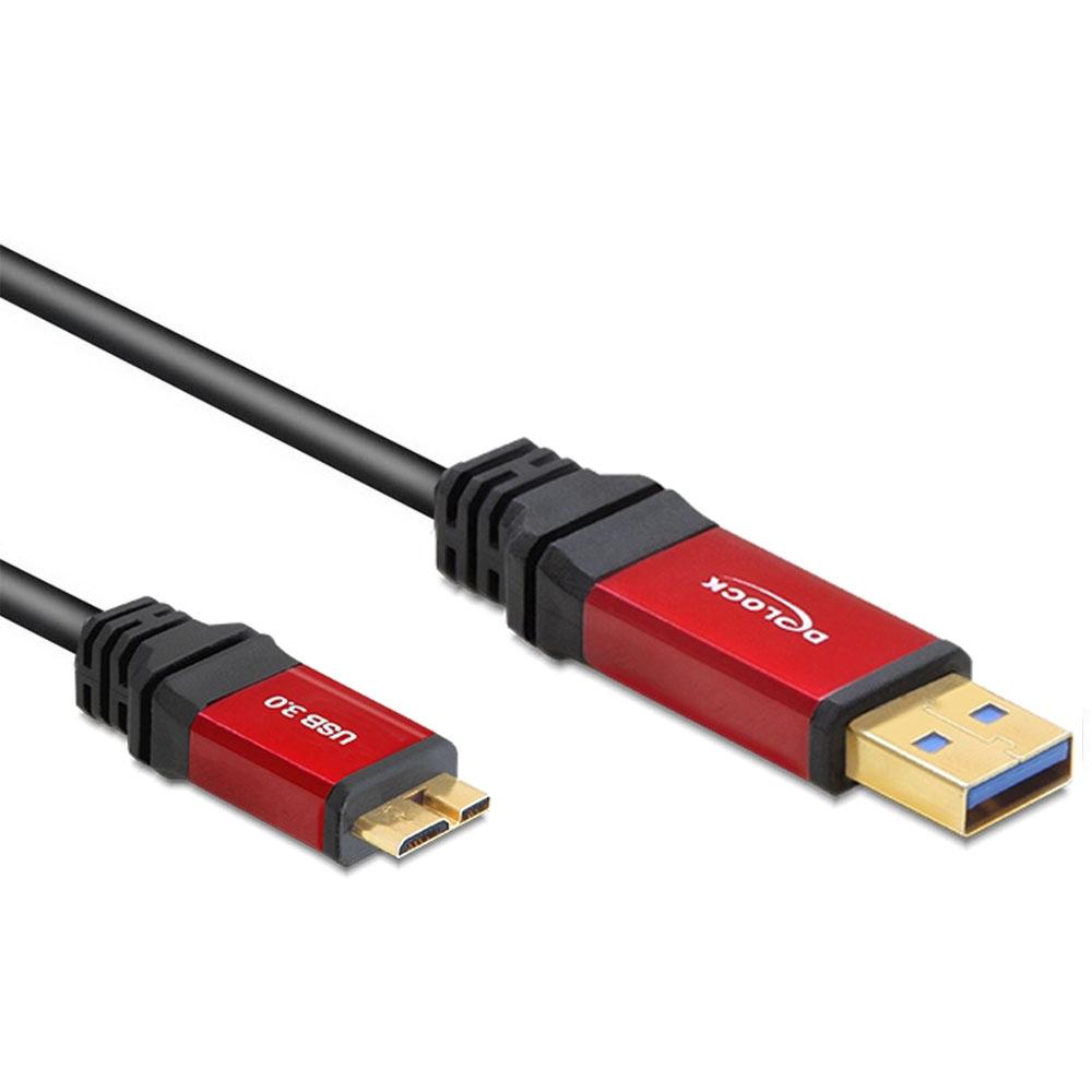USB A auf Micro B Kabel 3.0 - Delock