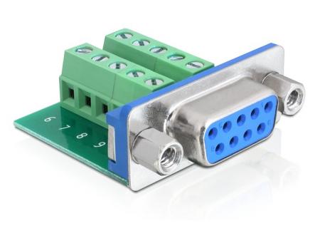 Klemmleiste 9 poliger VGA Anschluss Adapter