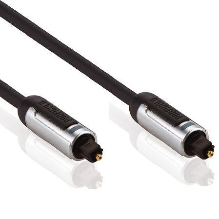 Optisches Audiokabel - Toslink und spdif - Profigold - 2 Meter
