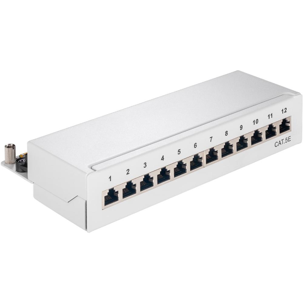 Patch Panel 12 Anschlüsse
