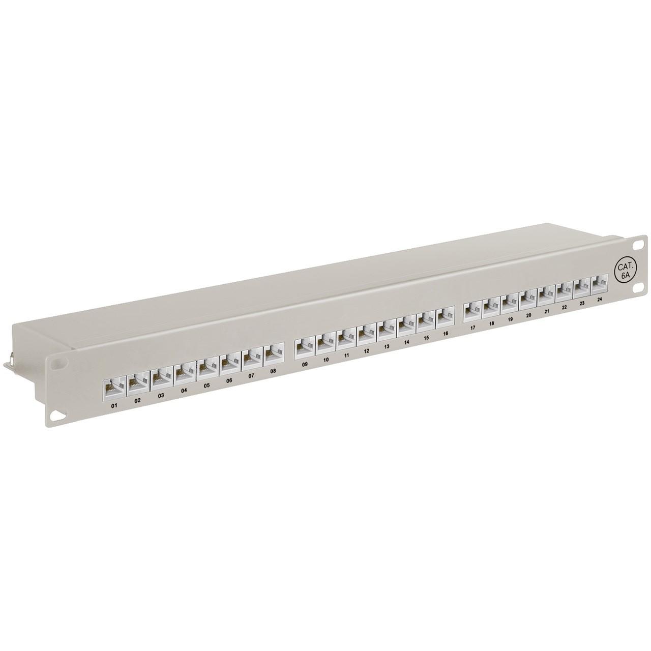 Patchpanel mit 24 Anschlüsse - Goobay
