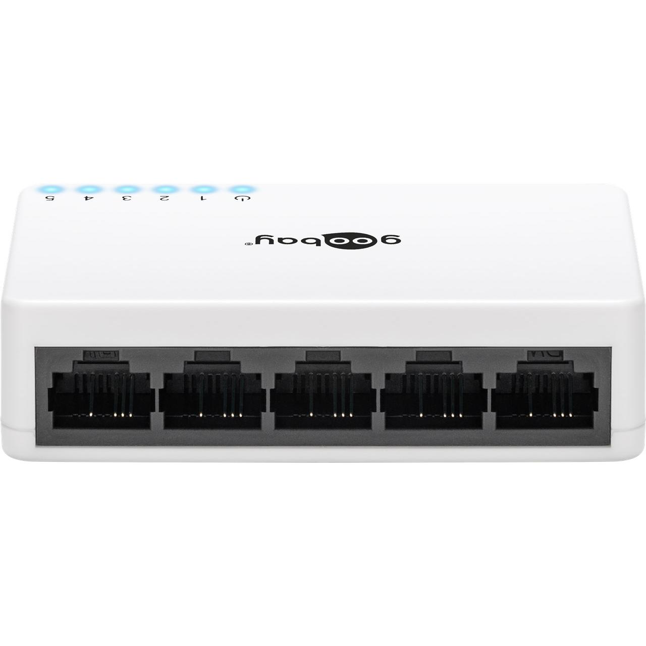 5-Port-Netzwerk-Switch - Goobay