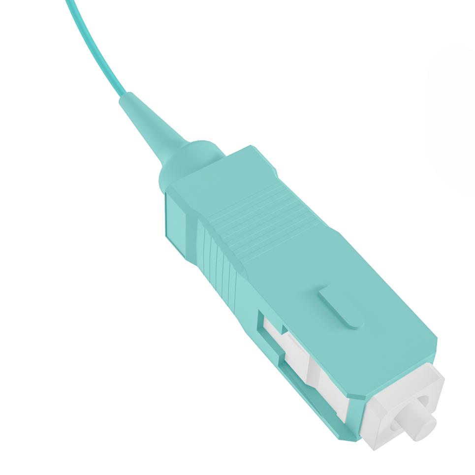 Faser Zopf SC 50/125 OM3, 2 m, - EFB