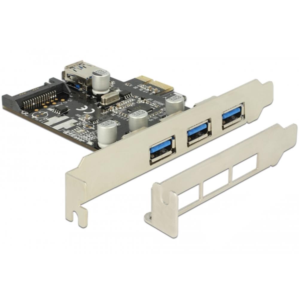 PCI Express Karte 3x USB 3.0 - Delock