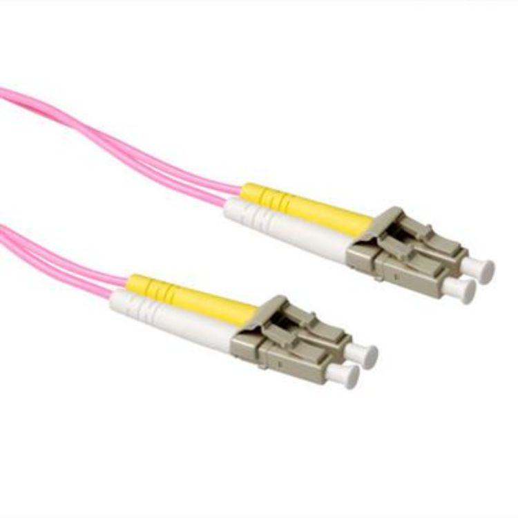 LC/lc 50/125 duplex om4 1,00 m - ACT