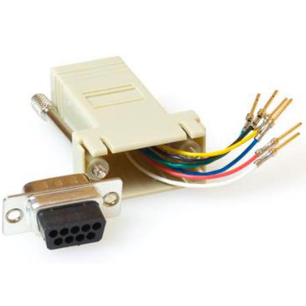 Serieller D Sub RJ45 Adapter - ECO