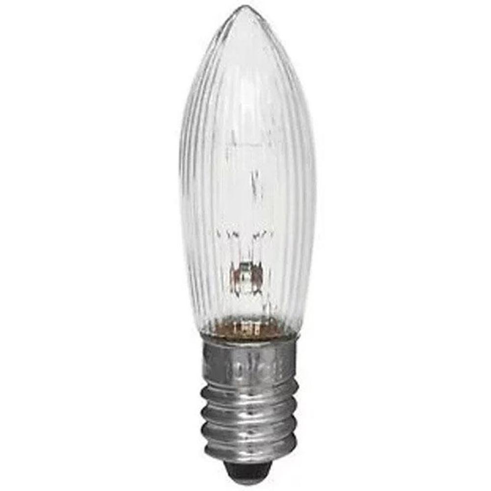 Ersatz-Weihnachtsbeleuchtung - Weihnachtsbeleuchtung für innen - 3 Glühbirnen - warmweiß - E10