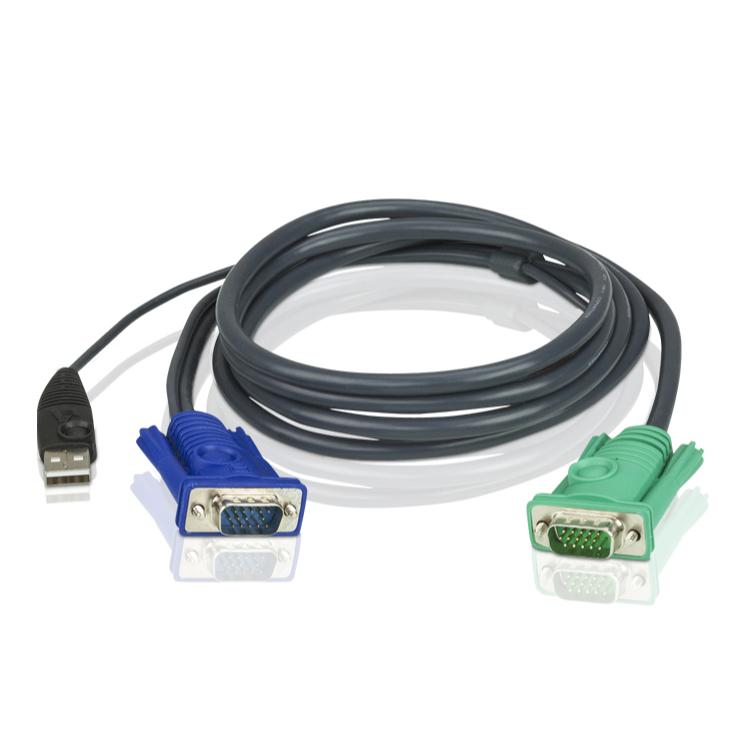 KVM Kabel VGA / USB - Aten