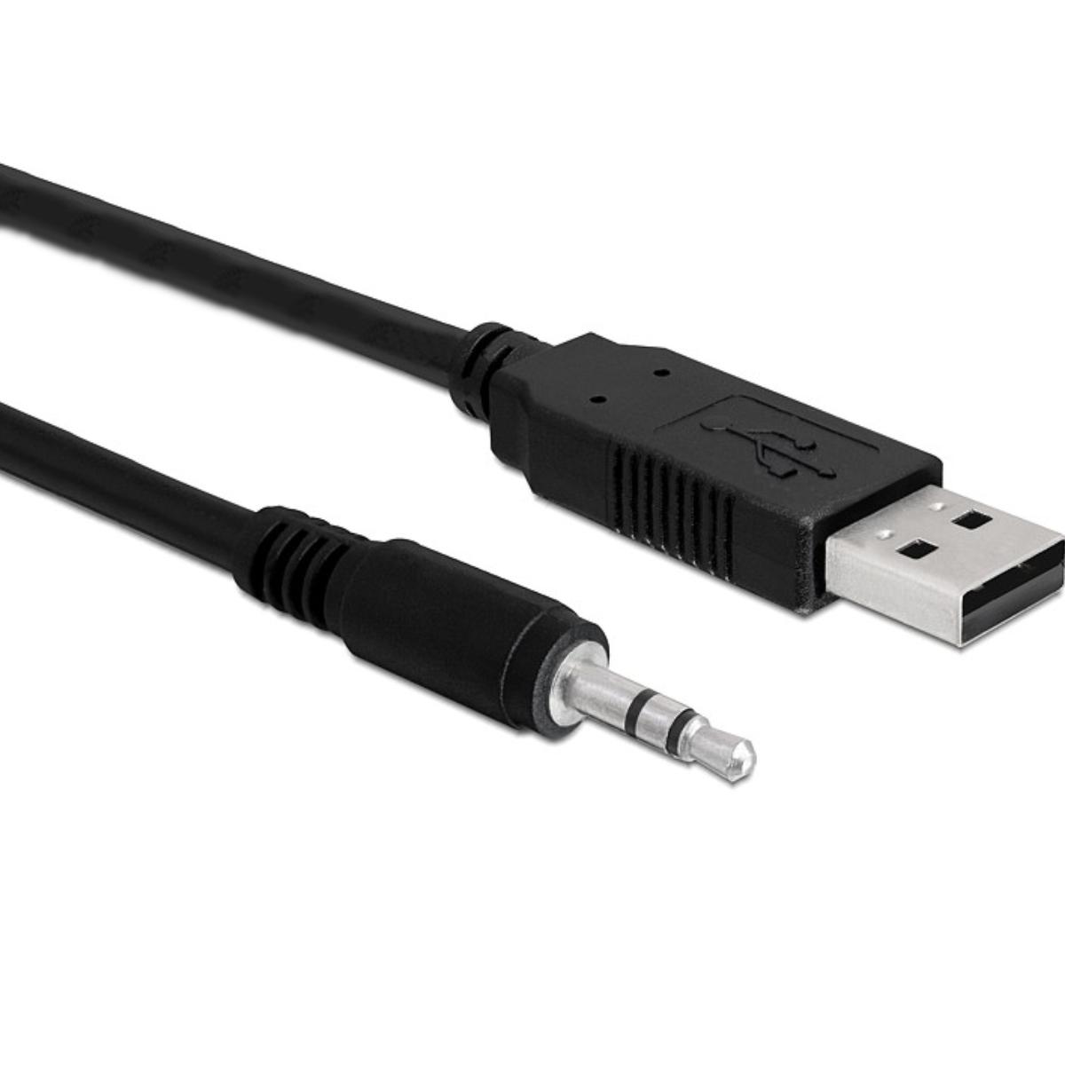 3,5 mm Klinken auf USB 2.0 Kabel - Delock