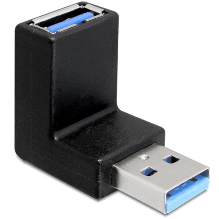 USB A auf USB A Adapter gewinkelt - Delock