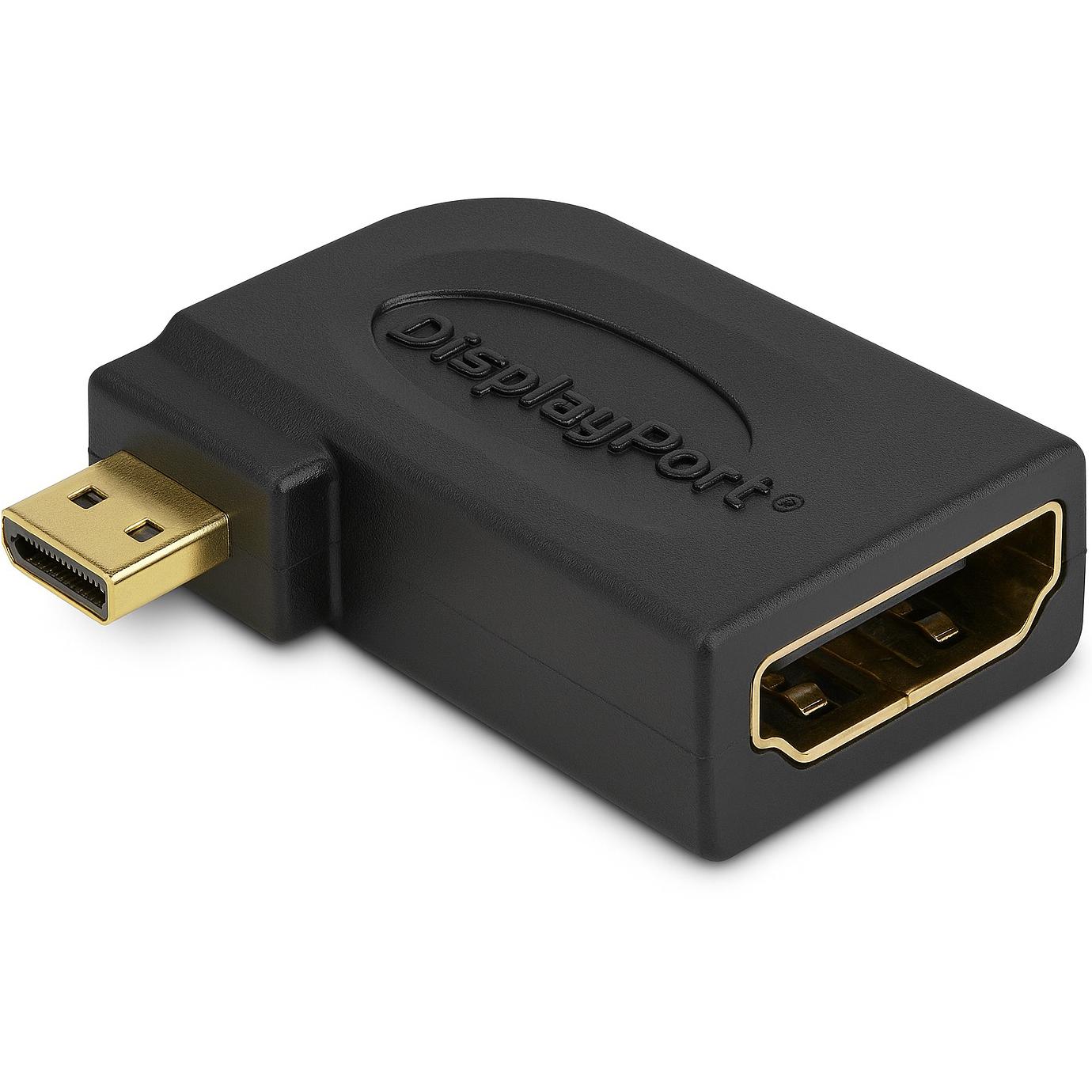 HDMI A auf HDMI D Mikrostecker im rechten Winkel - Delock