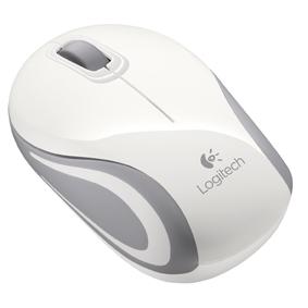 Weiße Mini Funkmaus M187 - Logitech