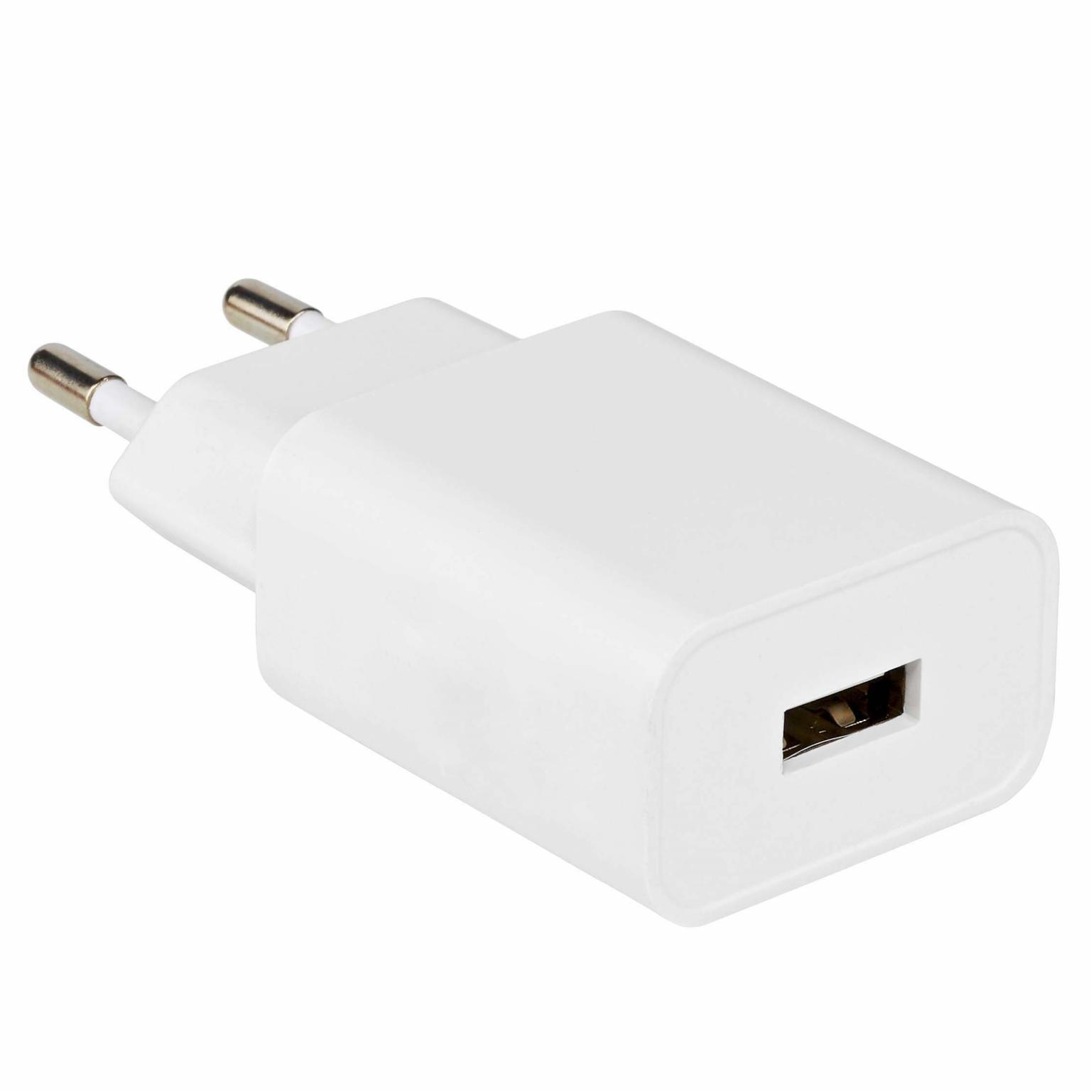 USB-Ladegerät - Weiß - Allteq