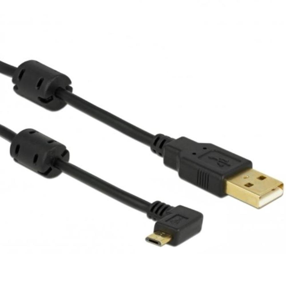 Navigatie USB Kabel Micro USB Gewinkelt - Delock