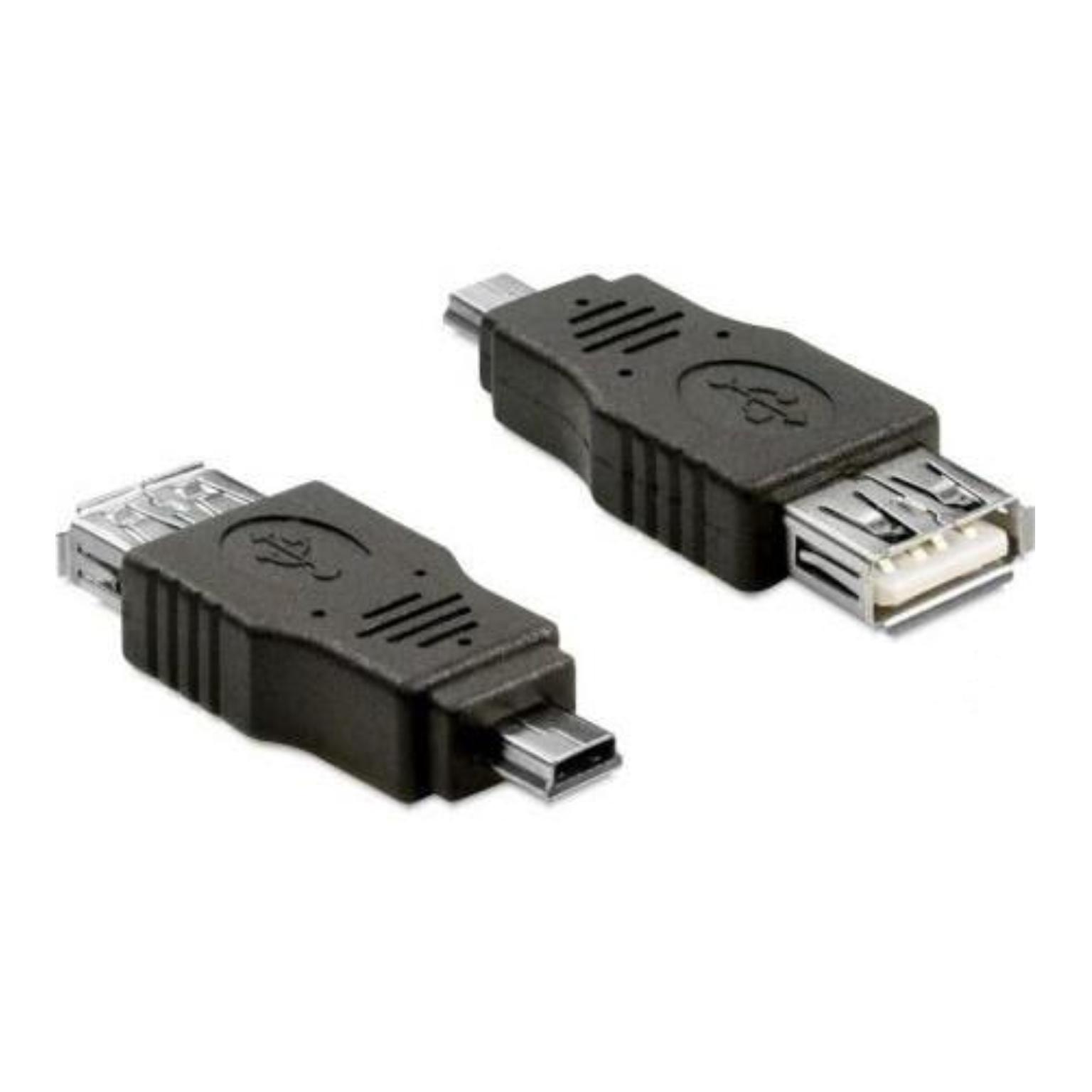 Mini USB auf USB A Adapter 2.0 - Delock