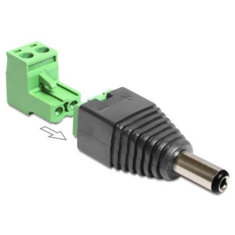 Netzstecker auf Schraubklemme