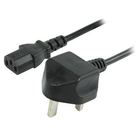 Gerätekabel - C13 auf England-Stecker - Valueline