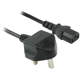 Gerätekabel - C13 auf England-Stecker - Valueline