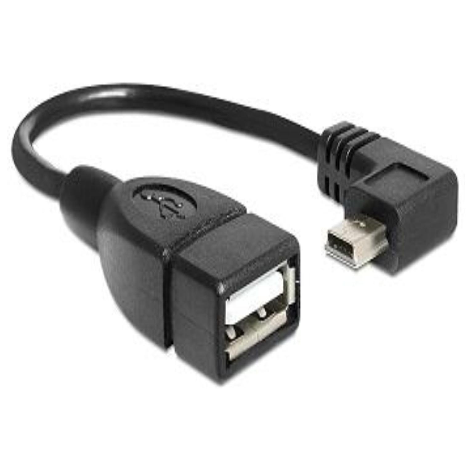 Mini USB auf USB A Adapter 2.0 - Delock