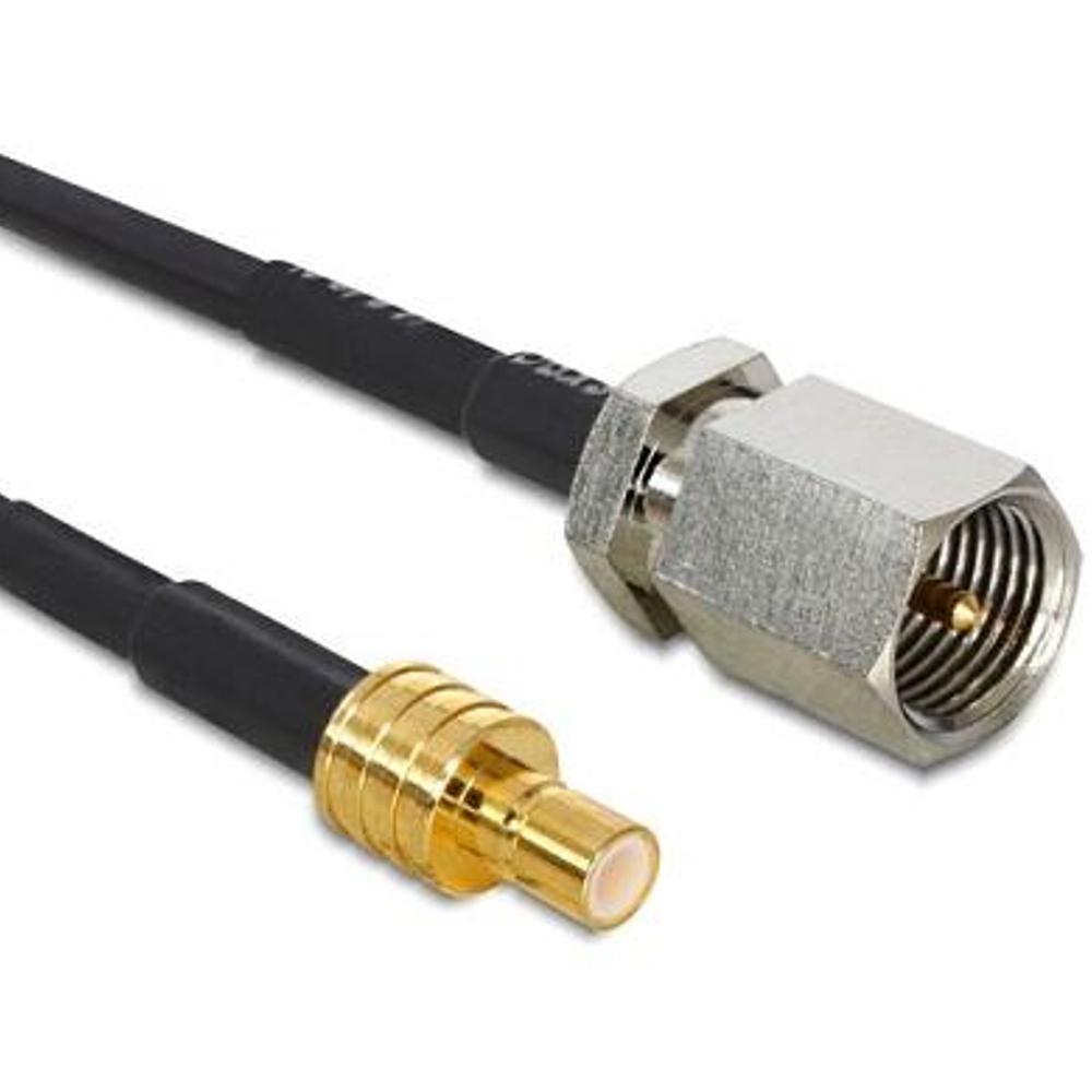 FME zu SMB Antennenkabel - vergoldete Anschlüsse - 50 Ohm - Delock
