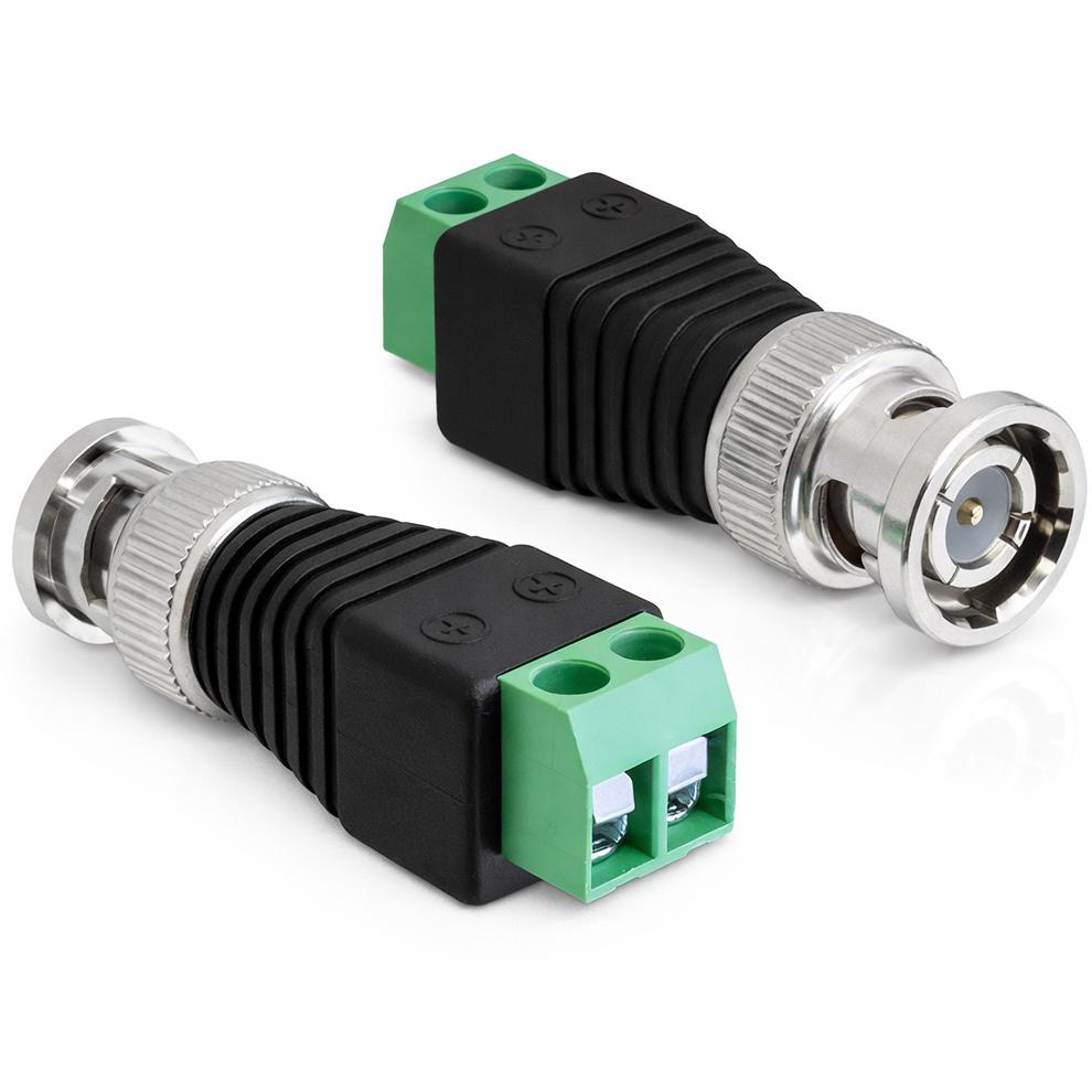 BNC-Steckeradapter mit Schraubanschluss 50 Klemmenblock