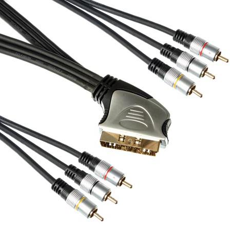 Scart zu Composite Kabel - Velleman