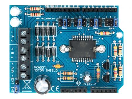 Arduino-Schild - Motor & Strom - Velleman-Kit