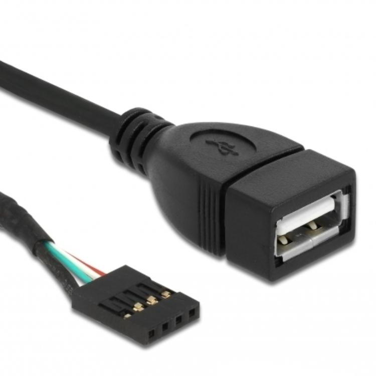 Pin Header naar USB kabel - Delock
