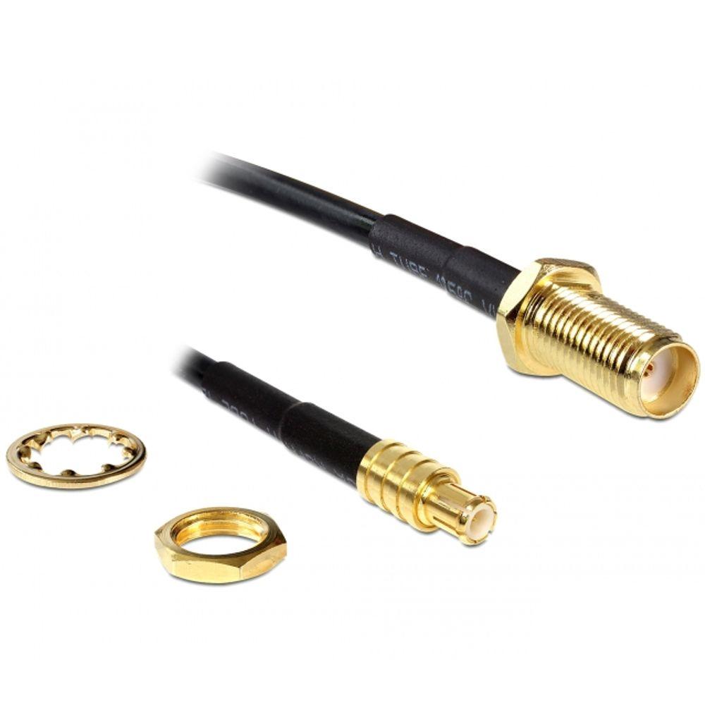SMA Buchse auf MCX Buchse Kabel – 50 Ohm
