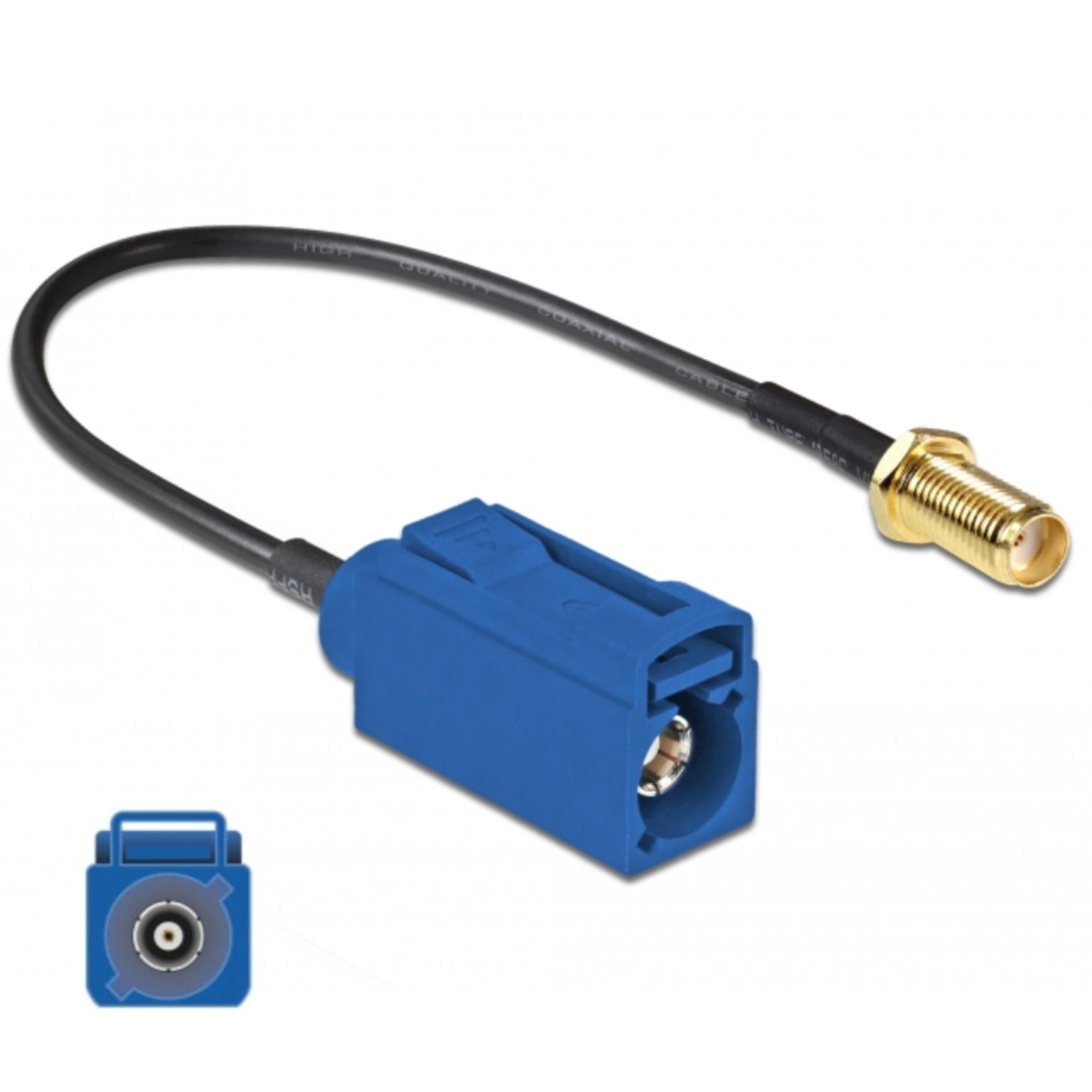 FAKRA C zu SMA Bulkhead Antennenkabel - 50 Ohm - Delock