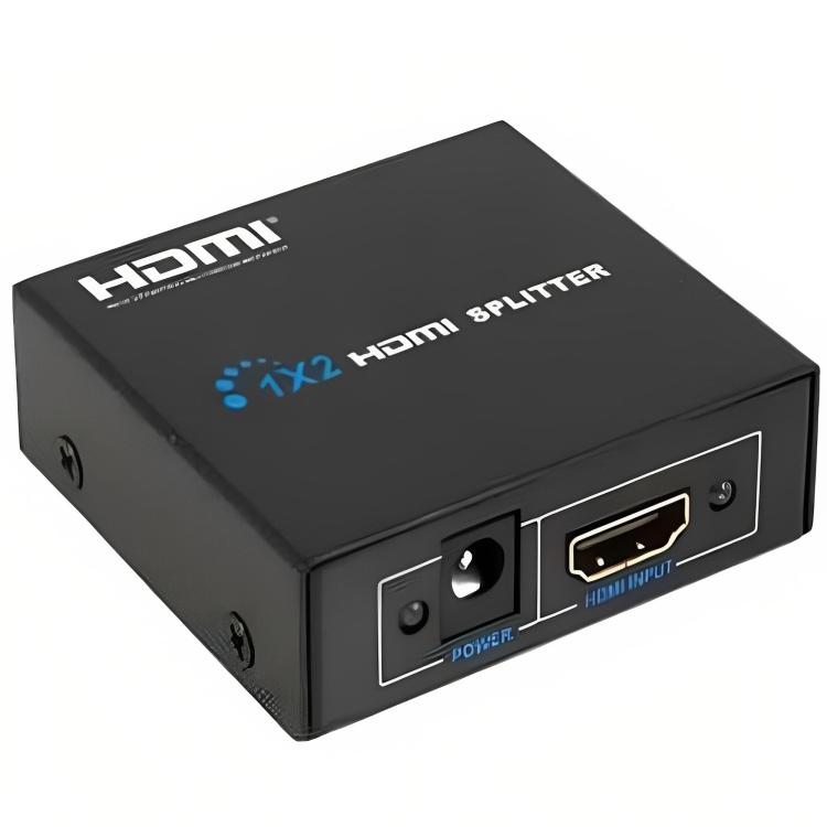 4K HDMI-Splitter - 2 Anschlüsse - mit Verstärker