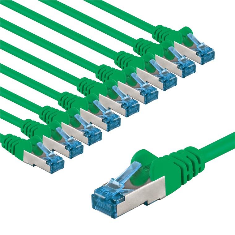S/FTP Ethernet Kabel Cat 6a - Goobay