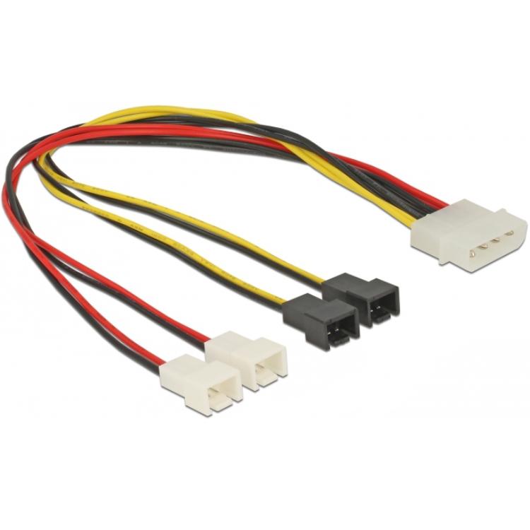 Stromkabel Molex zu Lüfter - Goobay